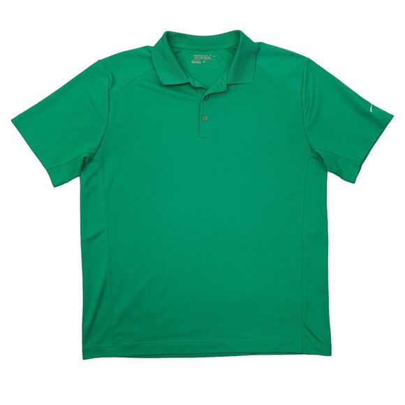 Nike Polo Shirt Mens Large Fern Golf Tour Performance Dri Fit Short Sleeve Golf - Picture 1 of 12